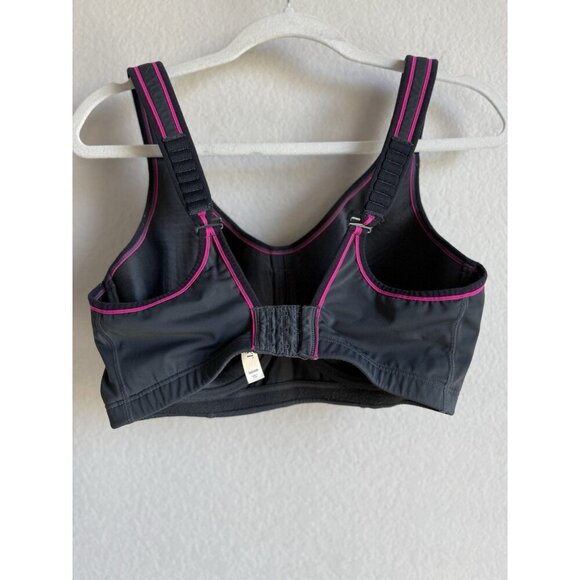 Cacique Sports Bra Women’s 38DDD High Impact Molded Underwire Dusty Gray - Picture 6 of 13